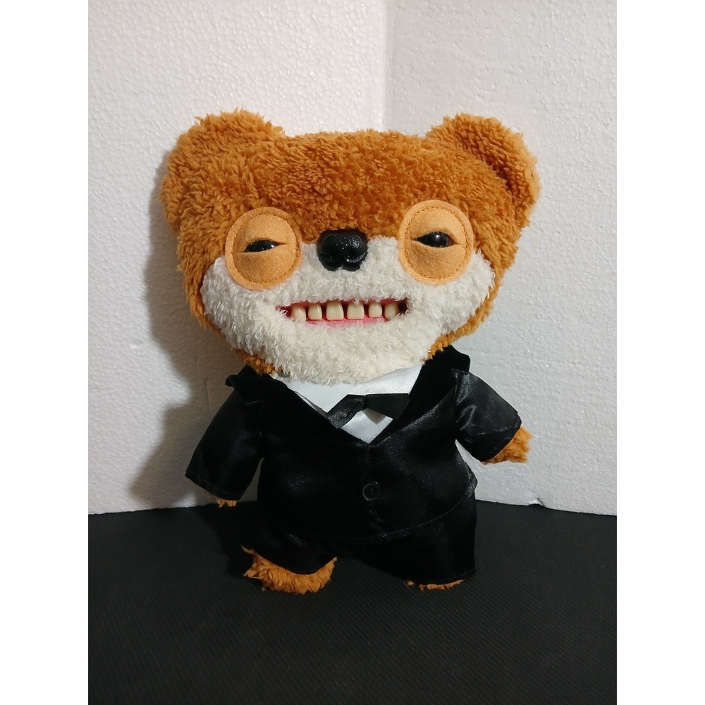 Fuggler Groom TEDDY BEAR NIGHTMARE 9" Plush Valentine's Wedding Day